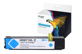 Tusz zamiennik My Office HP 971XL C (CN626AE)
