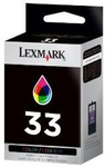 Tusz oryginalny Lexmark 33 CMY (18CX033E)