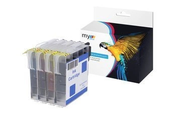 Brother LC1100 / LC980 CMYK - komplet zamienników My Office