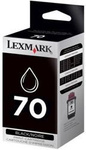 Tusz oryginalny Lexmark 70 BK (12AX970E)