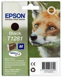 Tusz oryginalny Epson T1281 BK