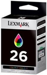 Tusz oryginalny Lexmark 26 CMY (10N0026E)