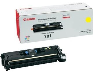 Toner oryginalny Canon 701Y