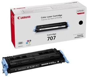 Toner oryginalny Canon 707BK