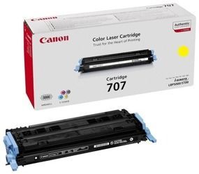 Toner oryginalny Canon 707Y