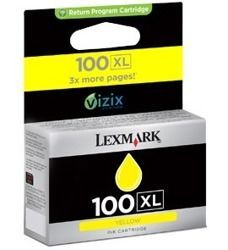 Tusz oryginalny Lexmark 100XL Y (14N1071E)