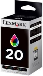 Tusz oryginalny Lexmark 20 CMY (15MX120E)